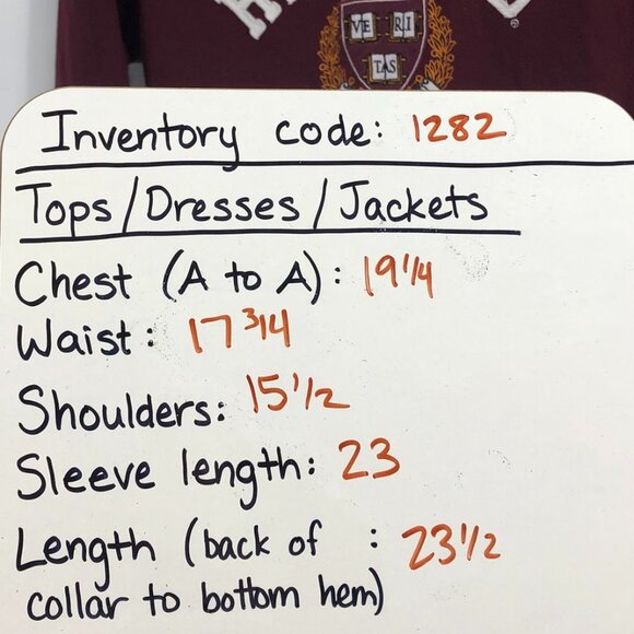 Harvard League Burgundy Women's Academy Applique Hooded Sweatshirt S - Picture 12 of 15